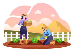 Harvesting Crops graphic