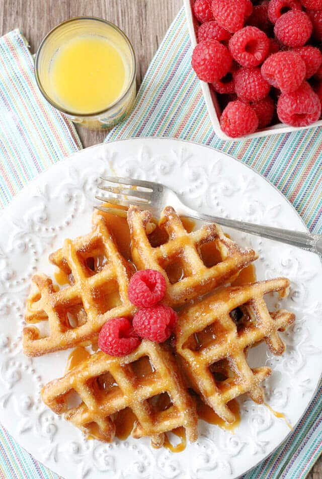 Churro Waffles