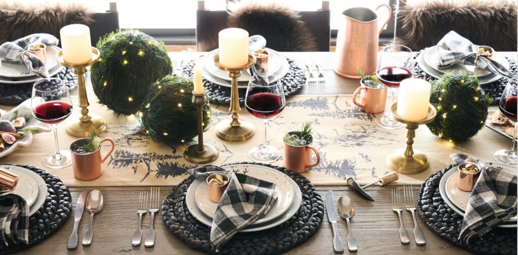 5 Holiday Table Setting Ideas