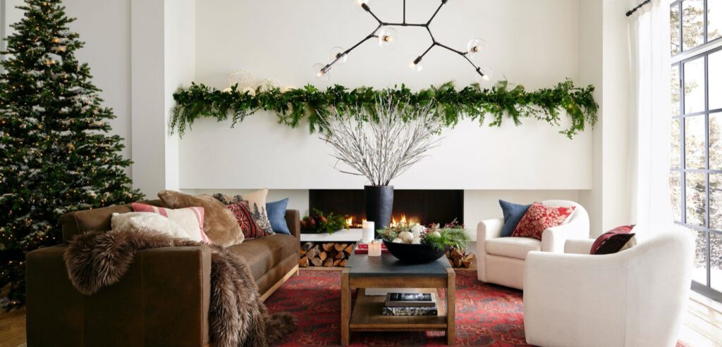 Cozy Home For The Holidays, wood, christmas tree, holiday decor