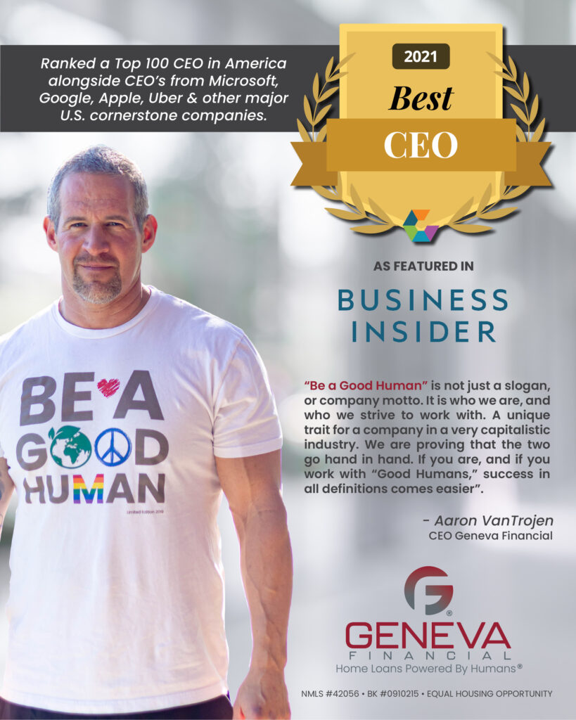 Aaron VanTrojen, named a Top 100 CEO 