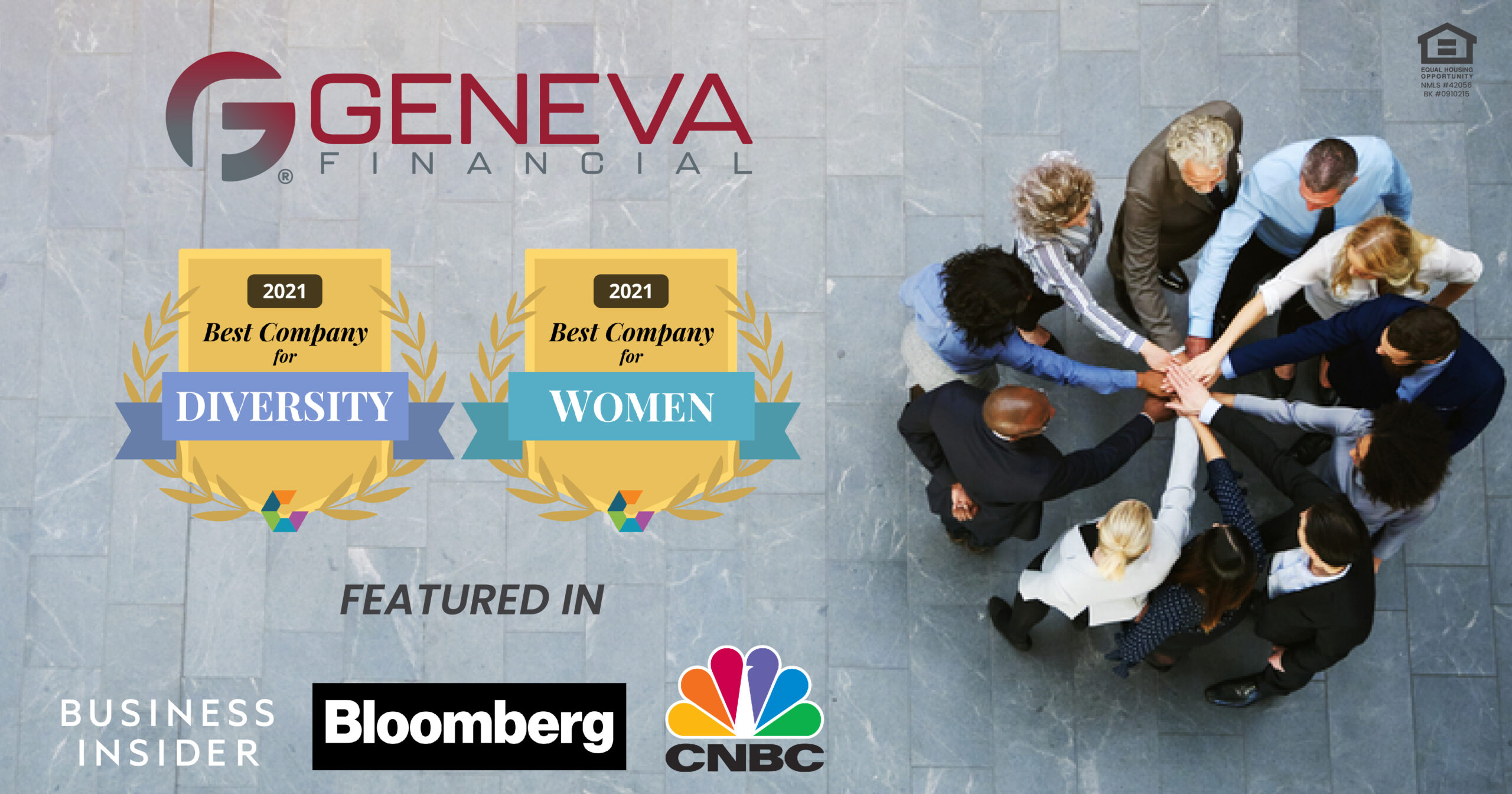 Geneva Financial Ranked in Top 100 Best Companies for Women and Diversity in America 2021 List as published in Business Insider Magazine.