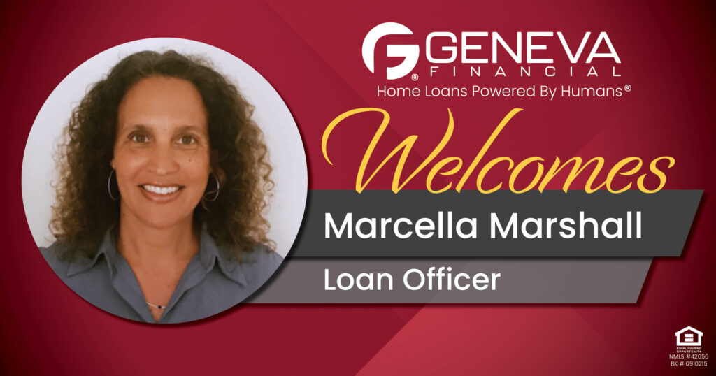 Geneva Financial Welcomes New Loan Officer Marcella Marshall to Bend, Oregon – Home Loans Powered by Humans®.