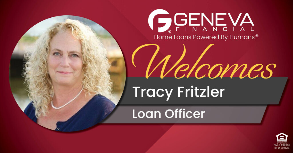 Geneva Financial Welcomes New Loan Officer Tracy Fritzler to Mount Holly, North Carolina – Home Loans Powered by Humans®.