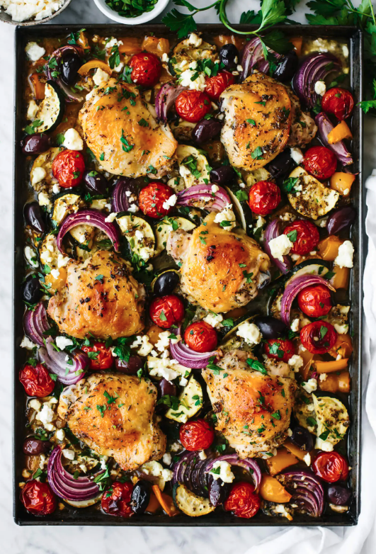 Greek Sheet Pan Chicken Home By Geneva