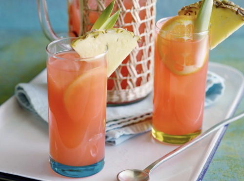 Try out this "Summer in a cup" recipe by Trisha Yearwood. This is the perfect drink to make for your next summer party!
