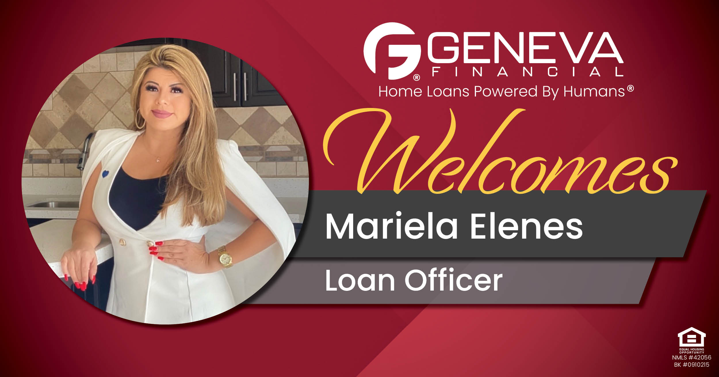 Geneva Financial Welcomes New Loan Officer Mariela Elenes to Phoenix, Arizona– Home Loans Powered by Humans®.