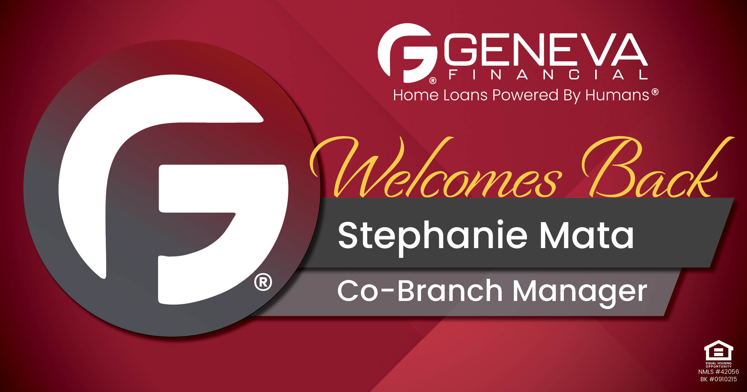 Geneva Financial Welcomes Back Co-Branch Manager Stephanie Mata to Miami, FL – Home Loans Powered by Humans®.