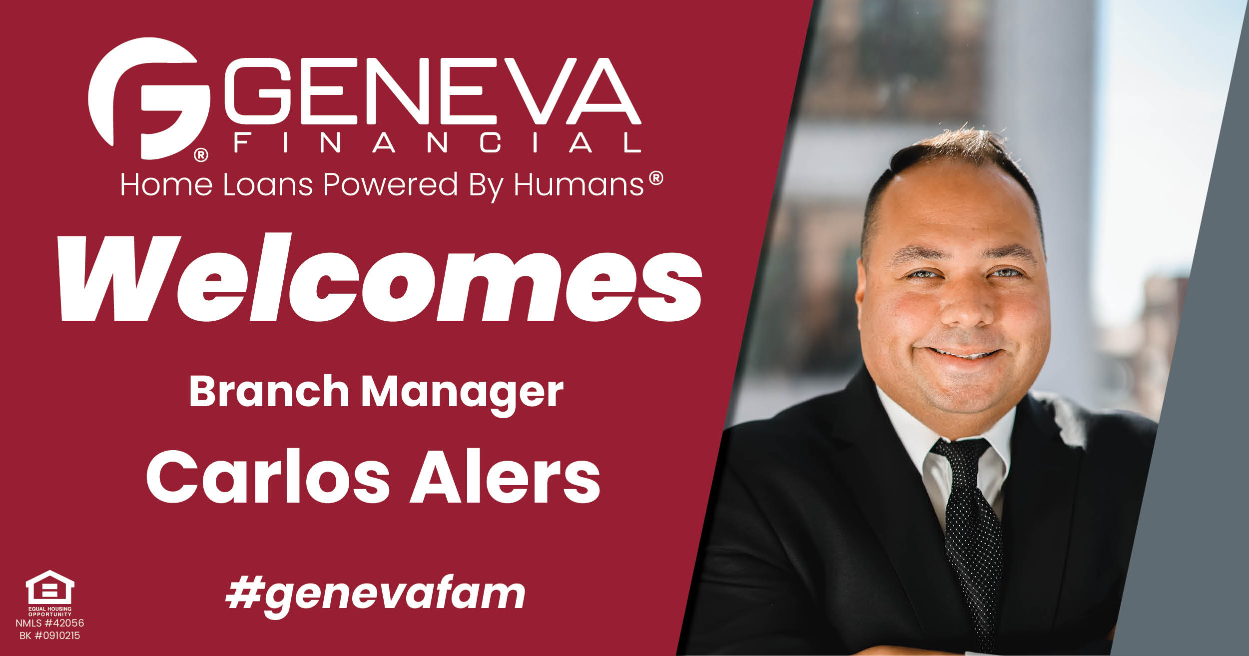 Geneva Financial Welcomes New Branch Manager Carlos Alers to Schaumburg, Illinois – Home Loans Powered by Humans®.