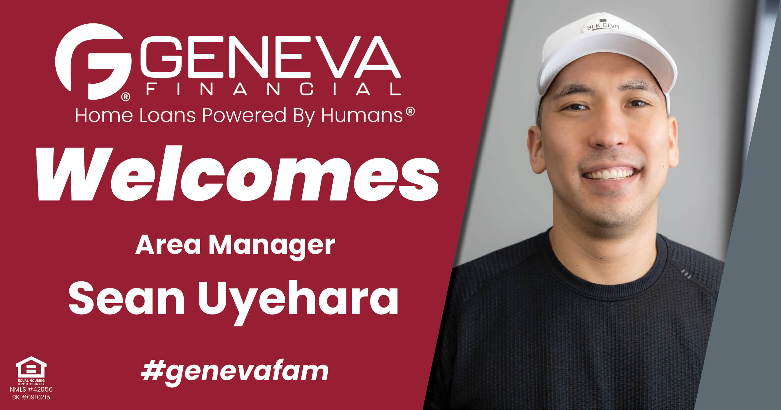 Geneva Financial Welcomes New Area Manager Sean Uyehara to Las Vegas, Nevada – Home Loans Powered by Humans®.