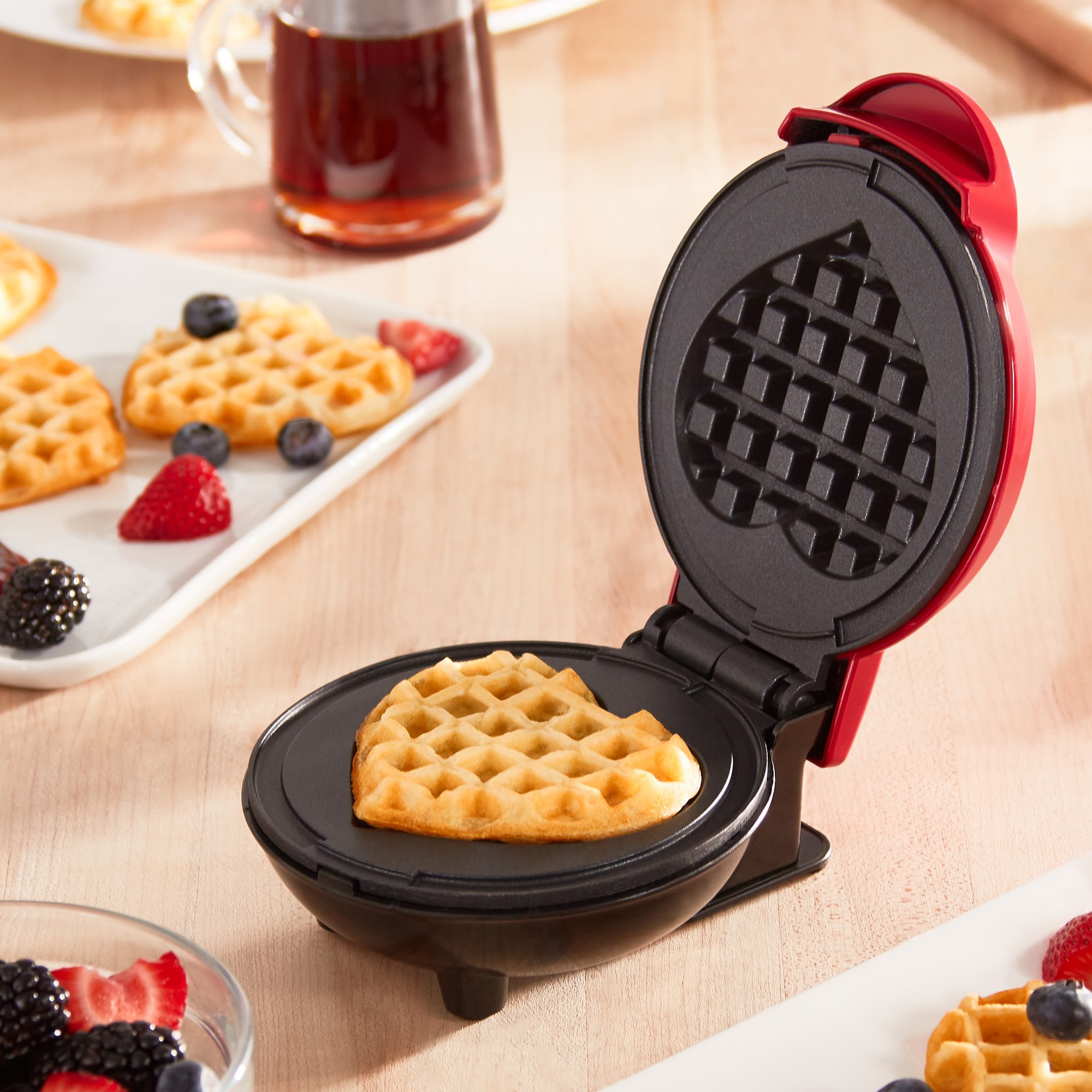 Dash Mini Design Heart Waffle Maker - Home By Geneva