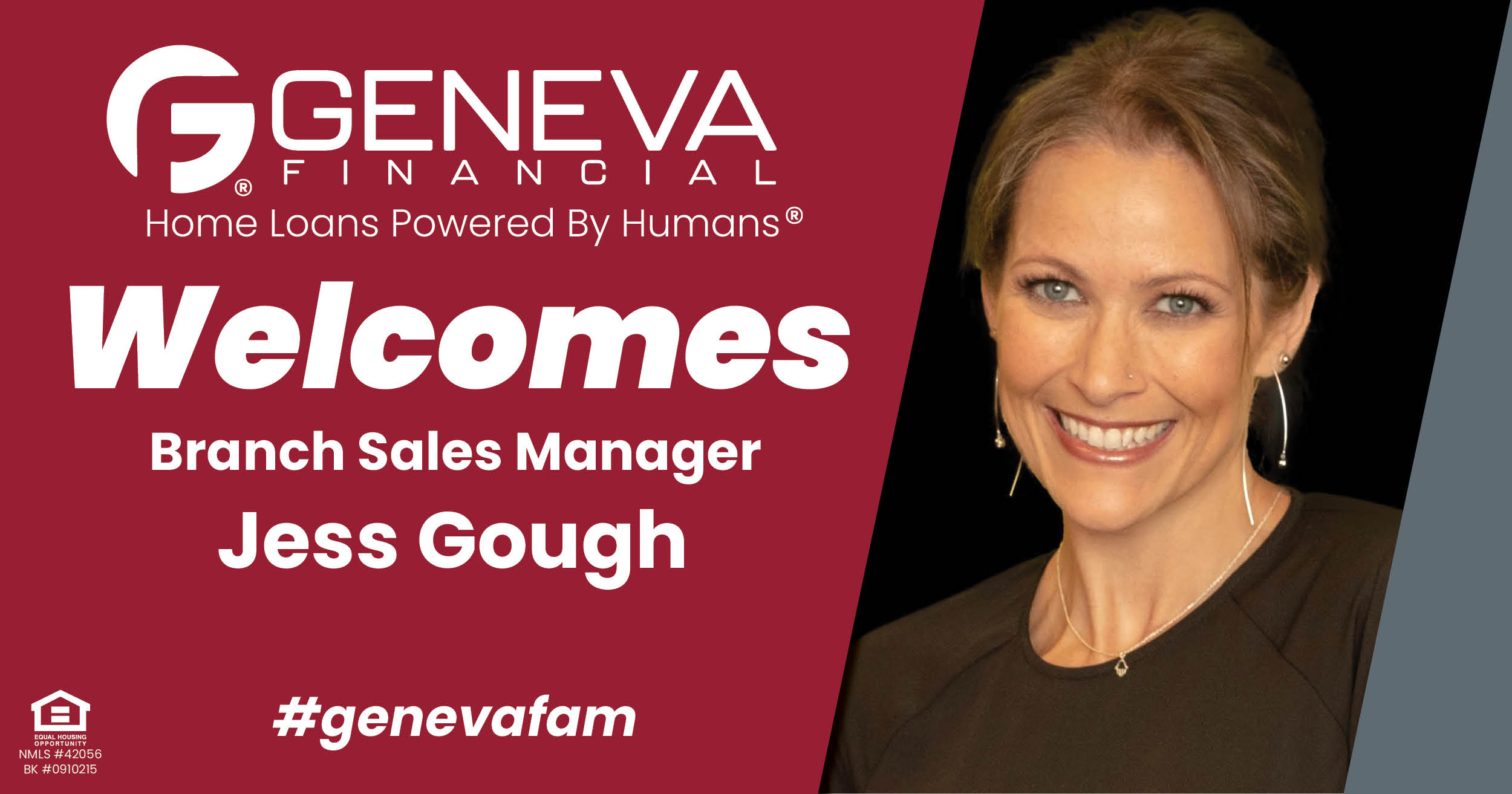 Geneva Financial Welcomes New Branch Sales Manager Jess Gough to Panama City, FL – Home Loans Powered by Humans®.