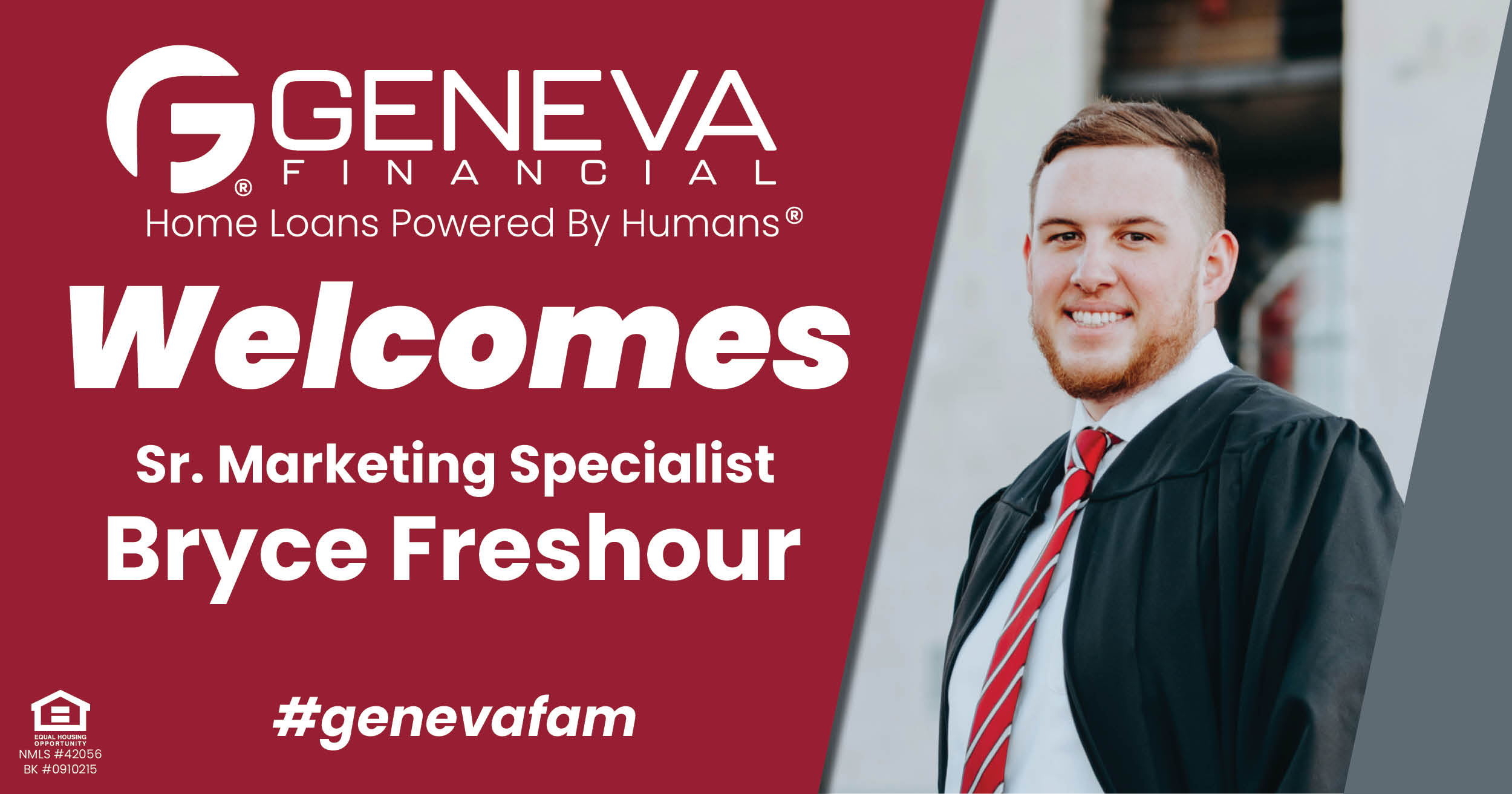 Bryce Freshour, Geneva Financial Corporate Sr. Marketing Specialist, Chandler, AZ