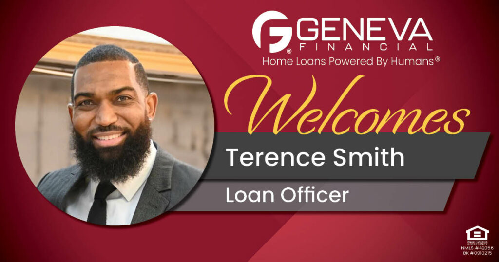 Geneva Financial Welcomes New Loan Officer Terence Smith to Sugar Land, Texas – Home Loans Powered by Humans®.