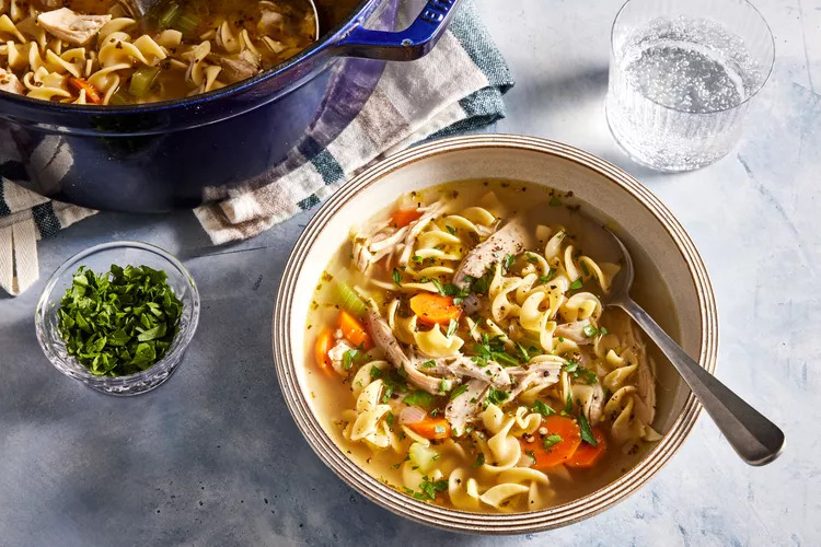 Rotisserie Chicken Noodle Soup