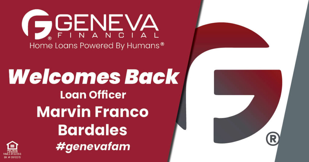 Geneva Financial Welcomes New Loan Officer Marvin Franco Bardales to Lake Oswego, Oregon – Home Loans Powered by Humans®.