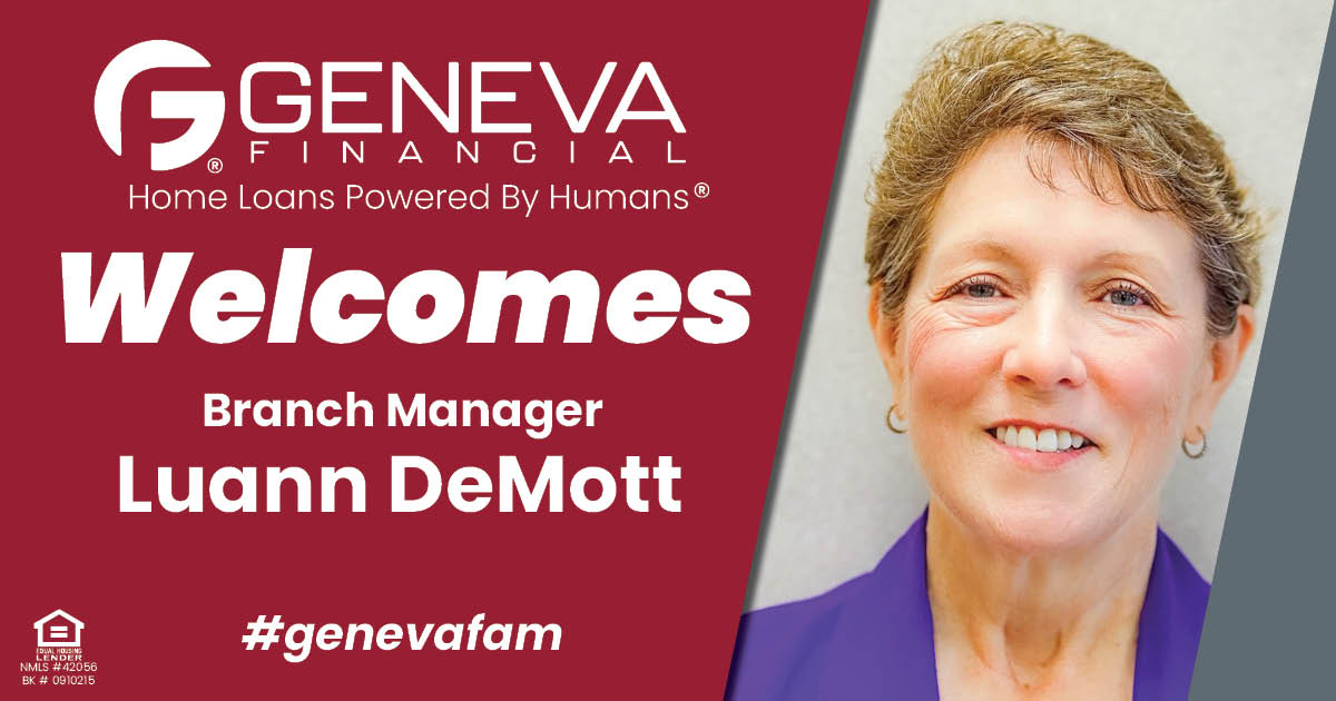 Geneva Financial New Branch Manager Luann DeMott to Indiana