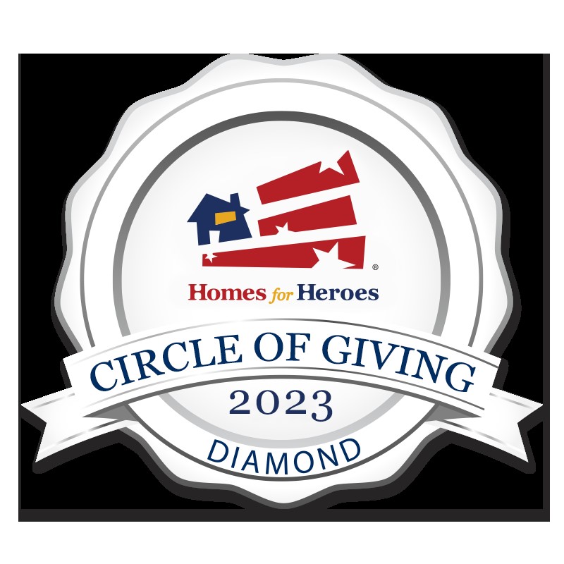 #1 Lender Nationwide for Homes for Heroes Team