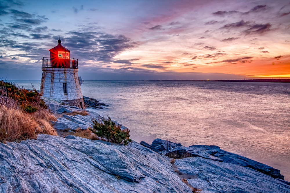 Castle Hill Lighthouse, Newport, Rhode Island