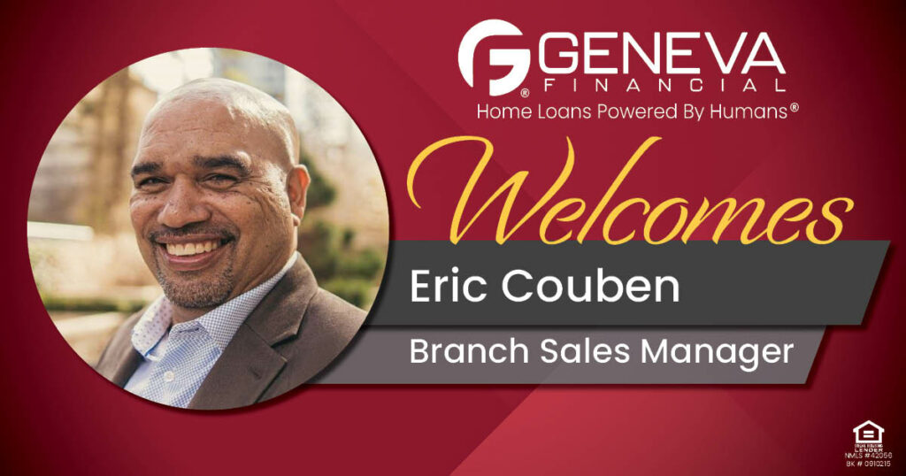 Geneva Financial Welcomes New Branch Sales Manager Eric Couben to Georgia Market – Home Loans Powered by Humans®.