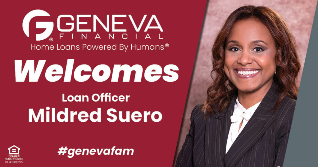 Geneva Financial Welcomes New Loan Officer Mildred Suero to Davenport, Florida – Home Loans Powered by Humans®.
