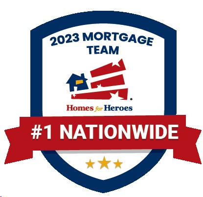 #1 Lender Nationwide for Homes for Heroes Team