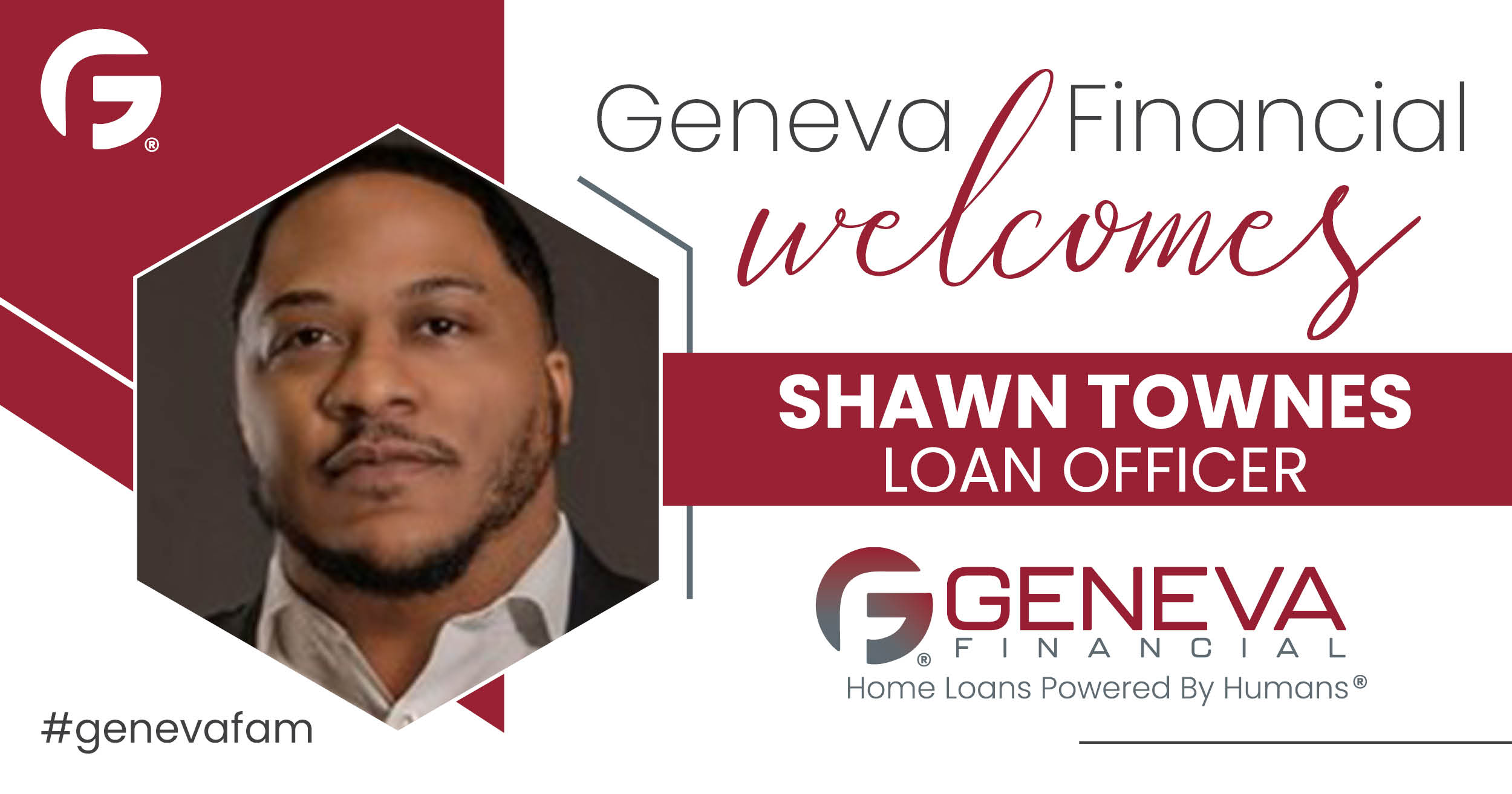 Geneva Financial New Loan Officer Shawn Townes to Florida