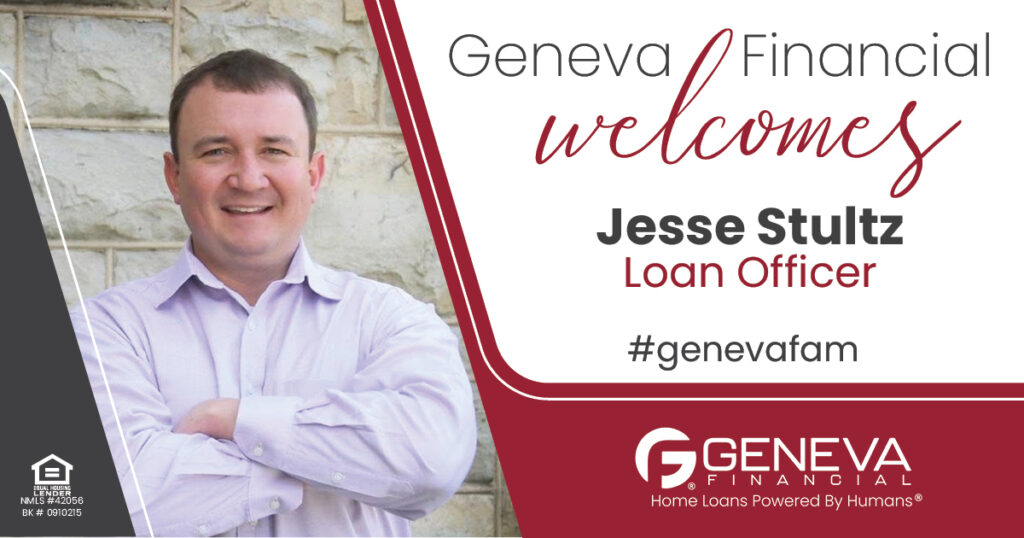 Jesse Stultz (NMLS#269561) serves the state of Kansas for purchase, refinance, FHA, VA, USDA, renovation loans, debt consolidation, mortgage refinancing, down payment assistance, and more mortgage options.