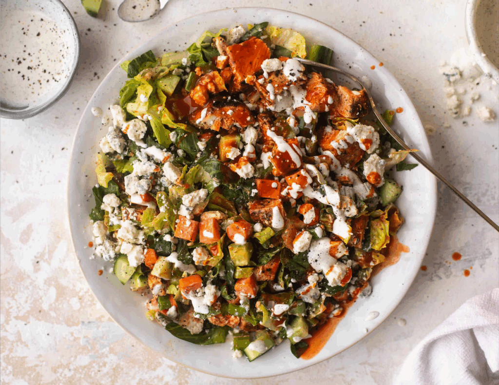 Buffalo Chicken Chopped Salad