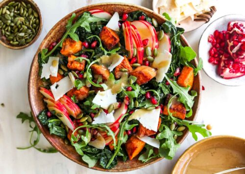 Autumn Salad with Maple Vinaigrette